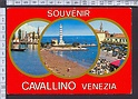 N6376 SOUVENIR CAVALLINO VENEZIA VEDUTE Viaggiata